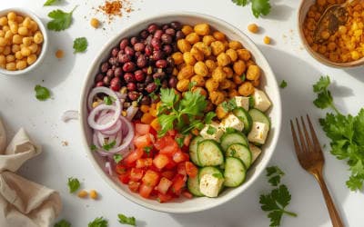 High Protein Mix Bean & Paneer Salad – The Perfect Fitness Food